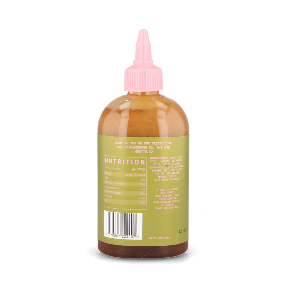 Grette Miso Honey & Sesame Vinaigrette, 250ml