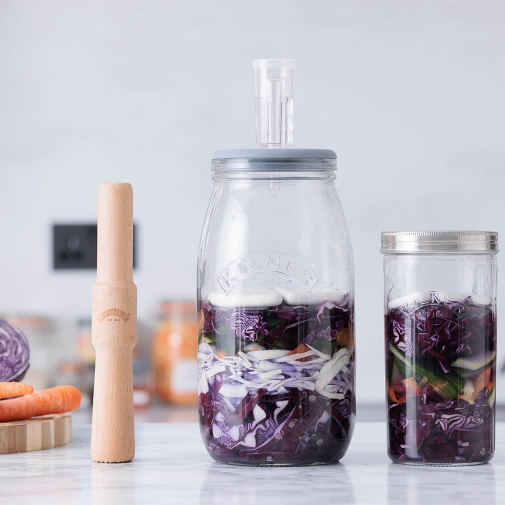 Kilner Fresh Storage Récipient hermétique en verre durable sans BPA pour le stockage des aliments, noix, fruits secs, collations, garde-manger 500 ml Kilner Fresh Storage Récipient hermétique en verre durable sans BPA pour le stockage des aliments, noix, fruits secs, collations, garde-manger 500 ml