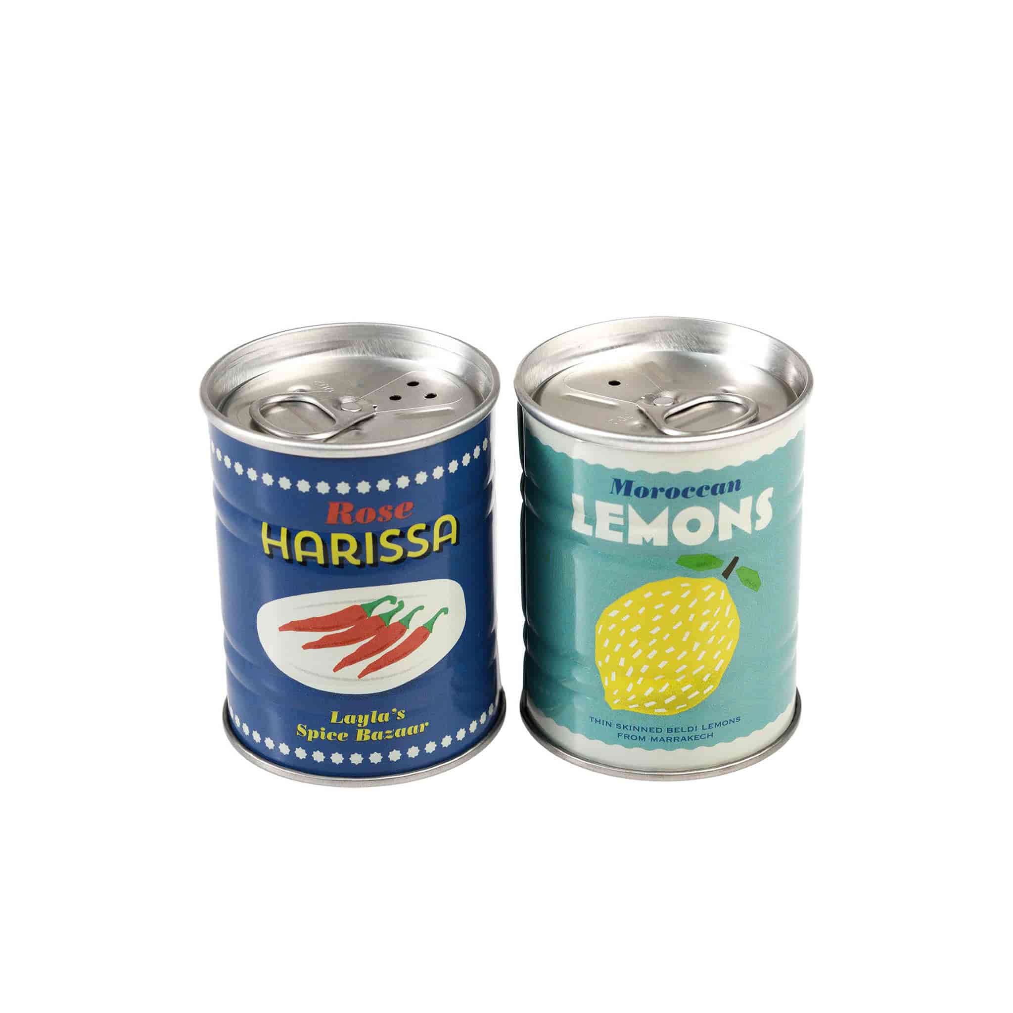 Lemon & Harissa Salt & Pepper Shaker Set