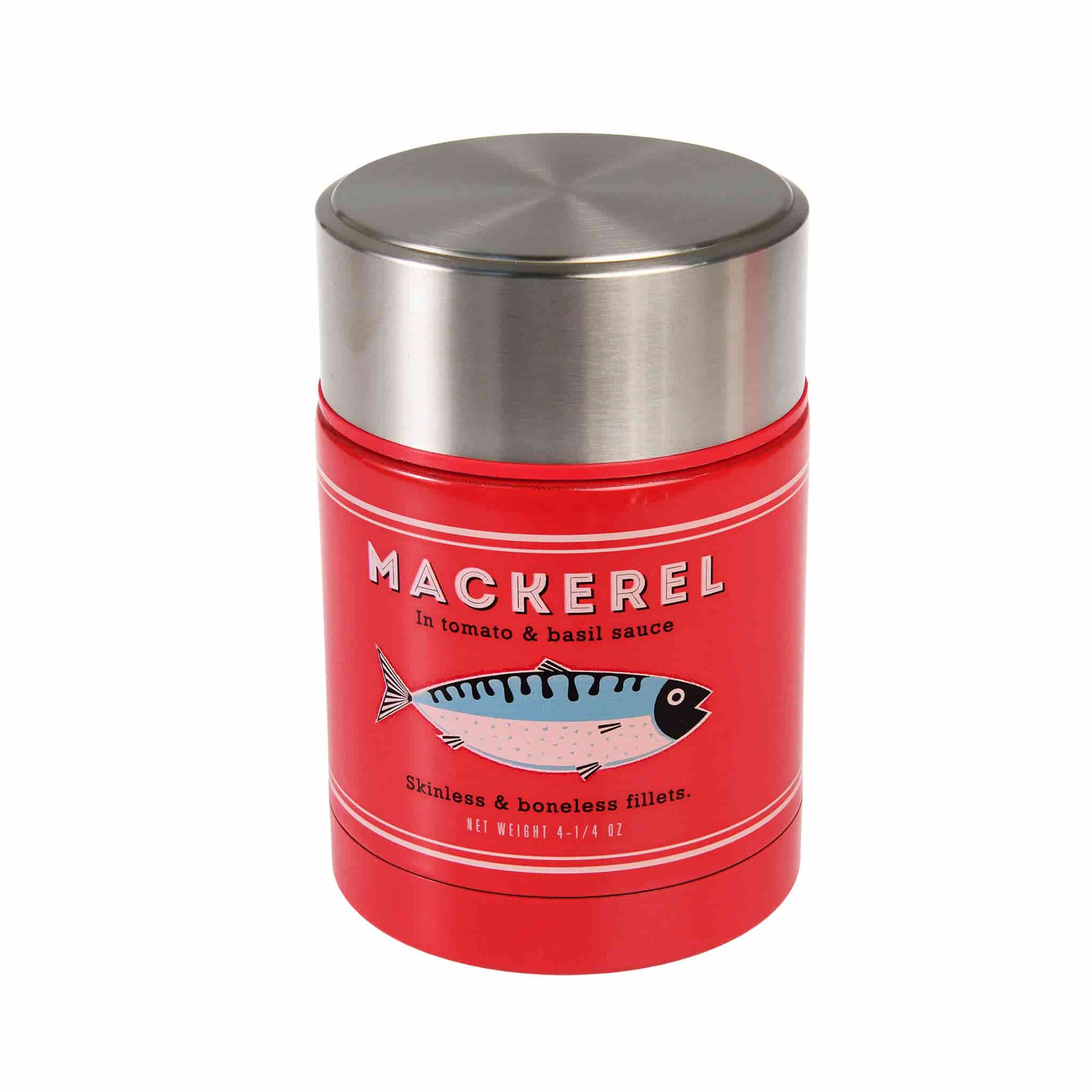 Stainless Steel Mackerel Food Flask, 450ml