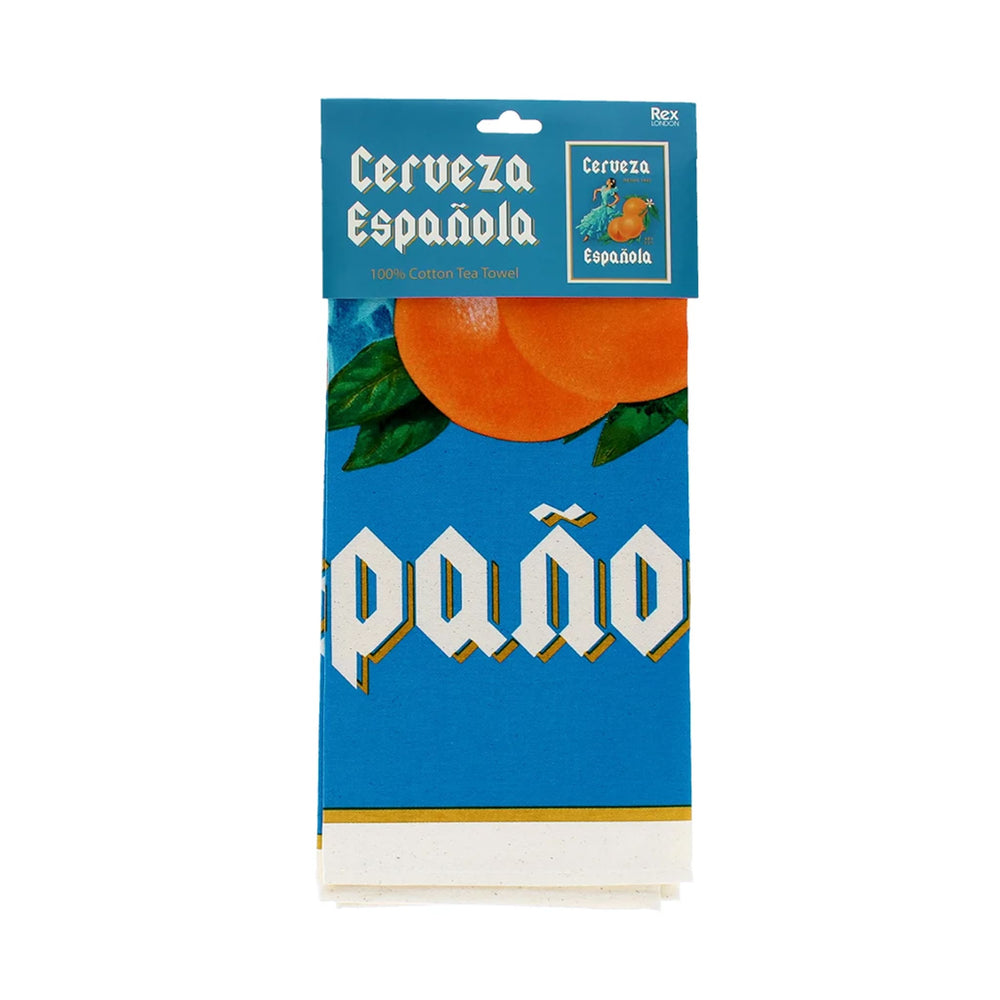 Vintage Inspired Espanola Tea Towel