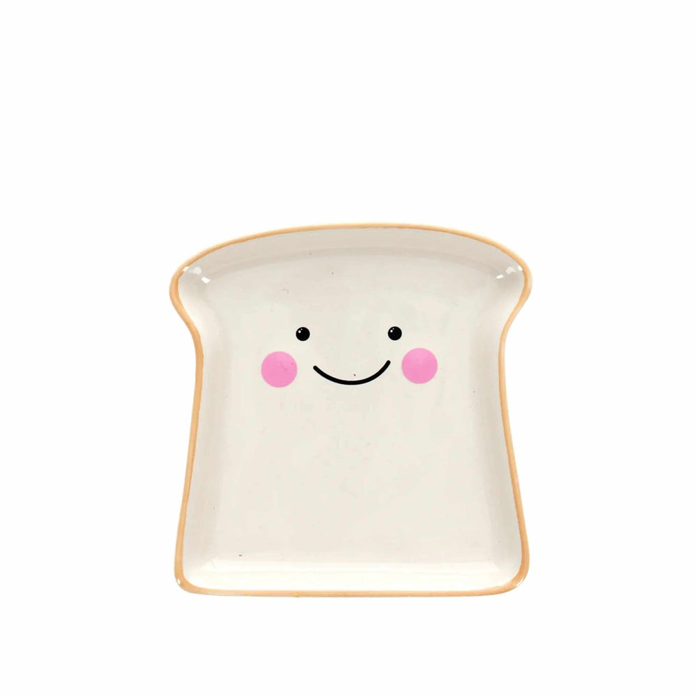 Ceramic Toast Trinket Dish