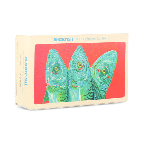 Rockfish Tinned British Mackerel Escabeche, 120g