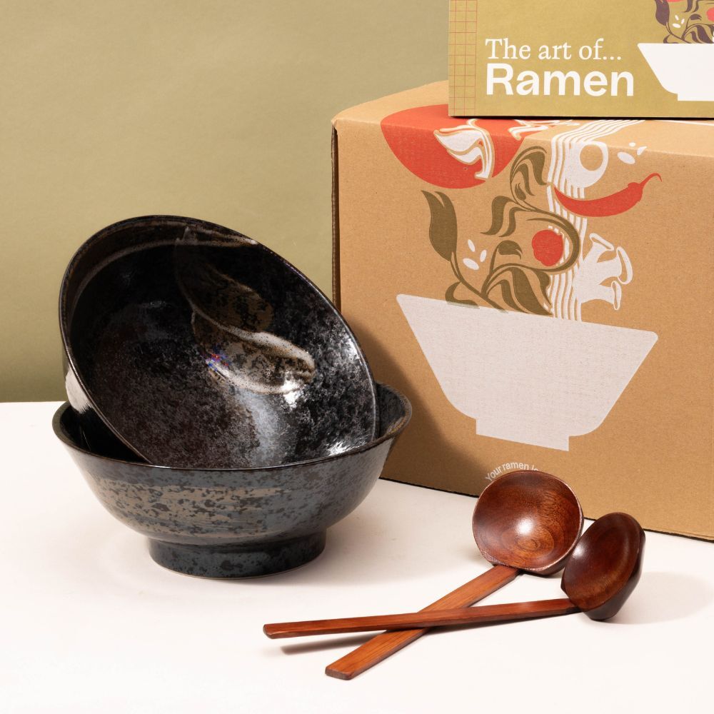 Karasuba-Iro Ramen Bowl Set