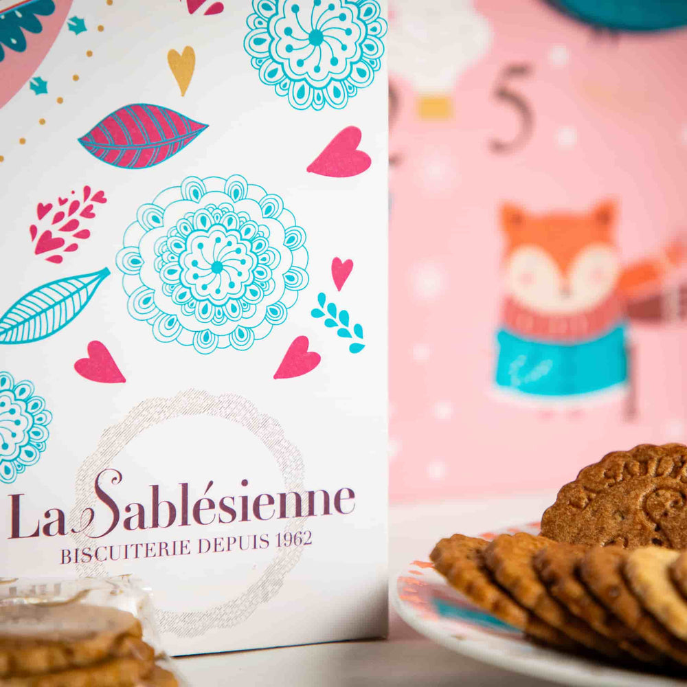 La Sablesienne French Butter Biscuits Advent Calendar, 450g