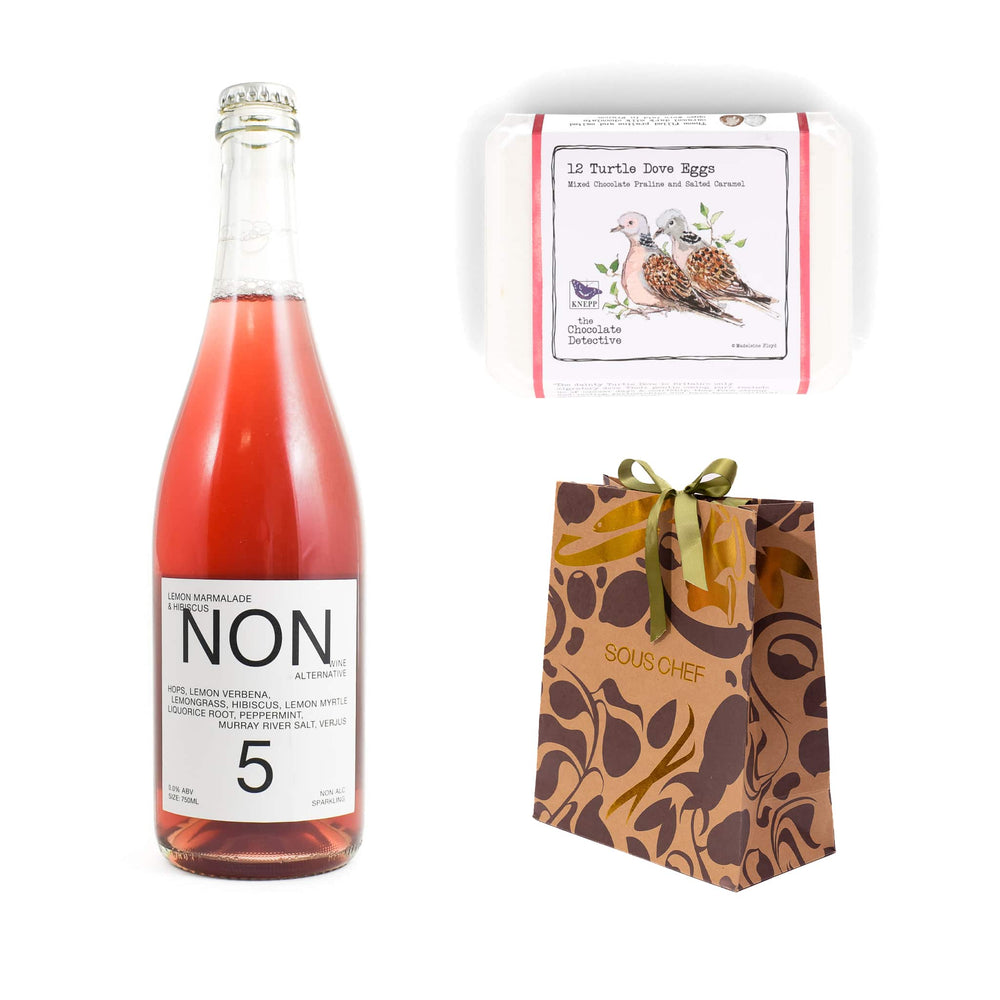 Sous Chef 'Spring Bouquet' 0% Wine Gift Set