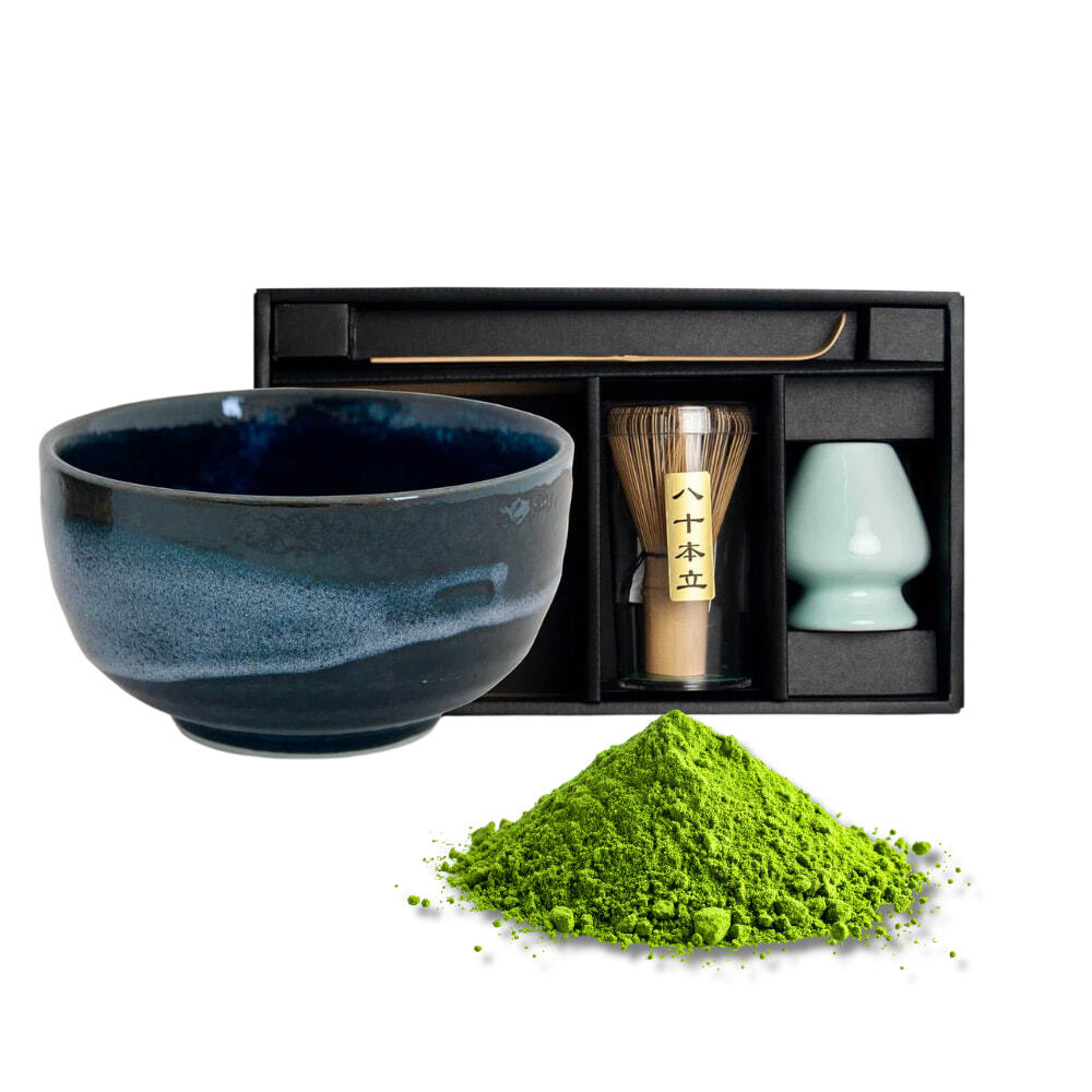 Mizumi Matcha Set with Matcha Tea Powder