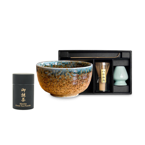 Chouseki Matcha Set with Matcha Tea Powder