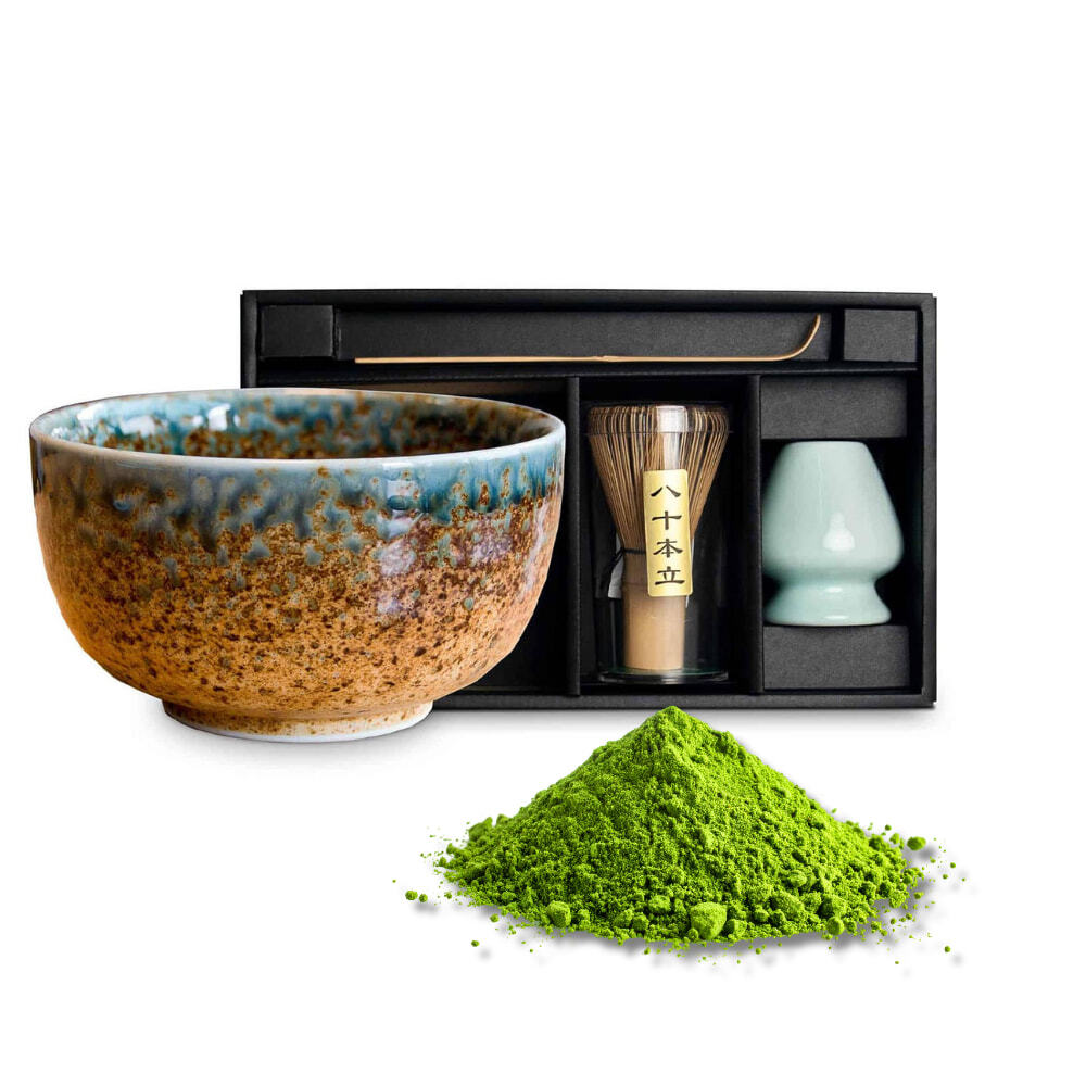 Chouseki Matcha Set with Matcha Tea Powder