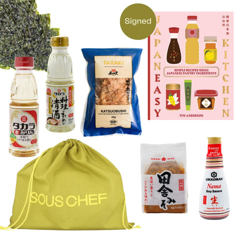 Japan Easy Kitchen Cookbook & Ingredients Set