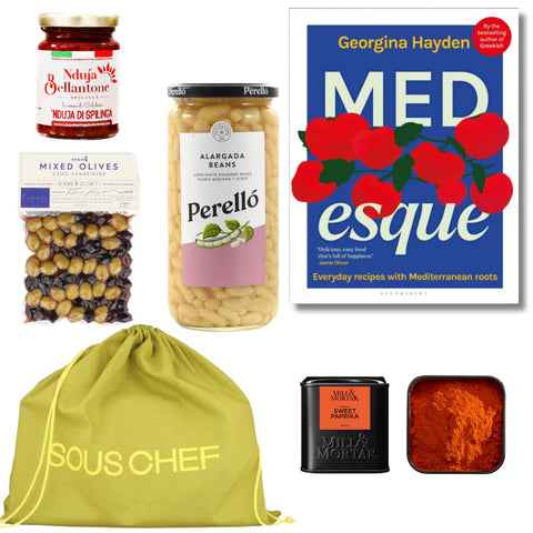 Medesque Cookbook & Ingredients Set