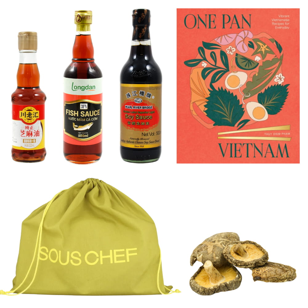 One Pan Vietnam Cookbook & Ingredients Set