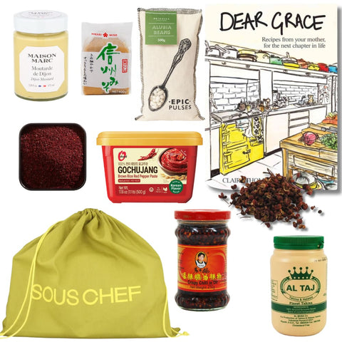Dear Grace Cookbook & Ingredient Set