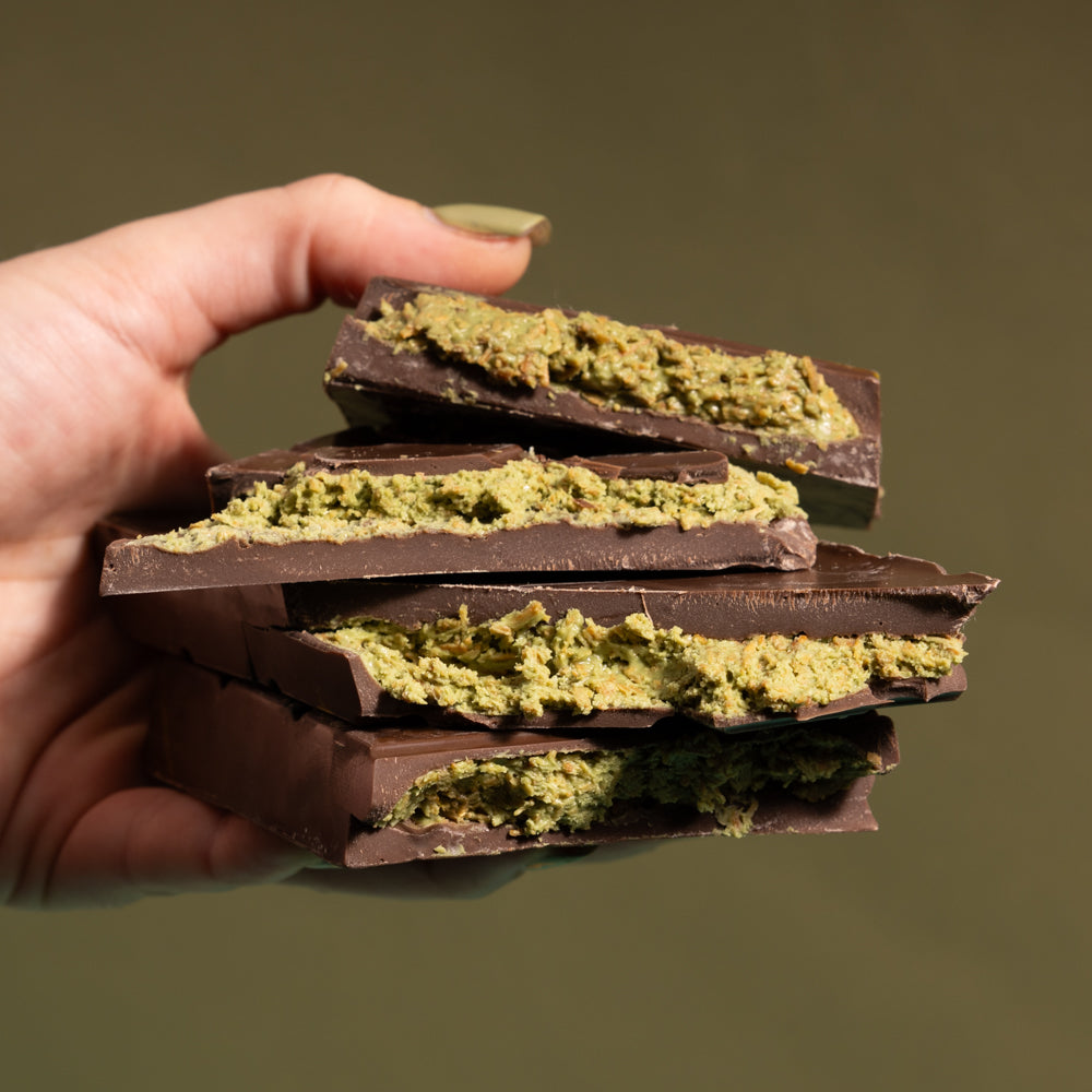 Le Damas "Original Dubai Chocolate" Bar, Milk Choc, Pistachio & Kunafa, 185g