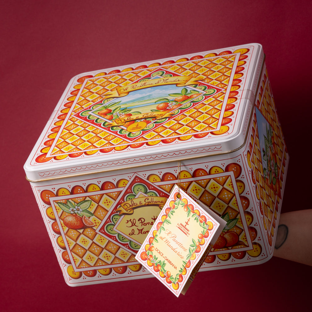 Fiasconaro x Dolce & Gabbana Mandarin Panettone in Tin, 1kg