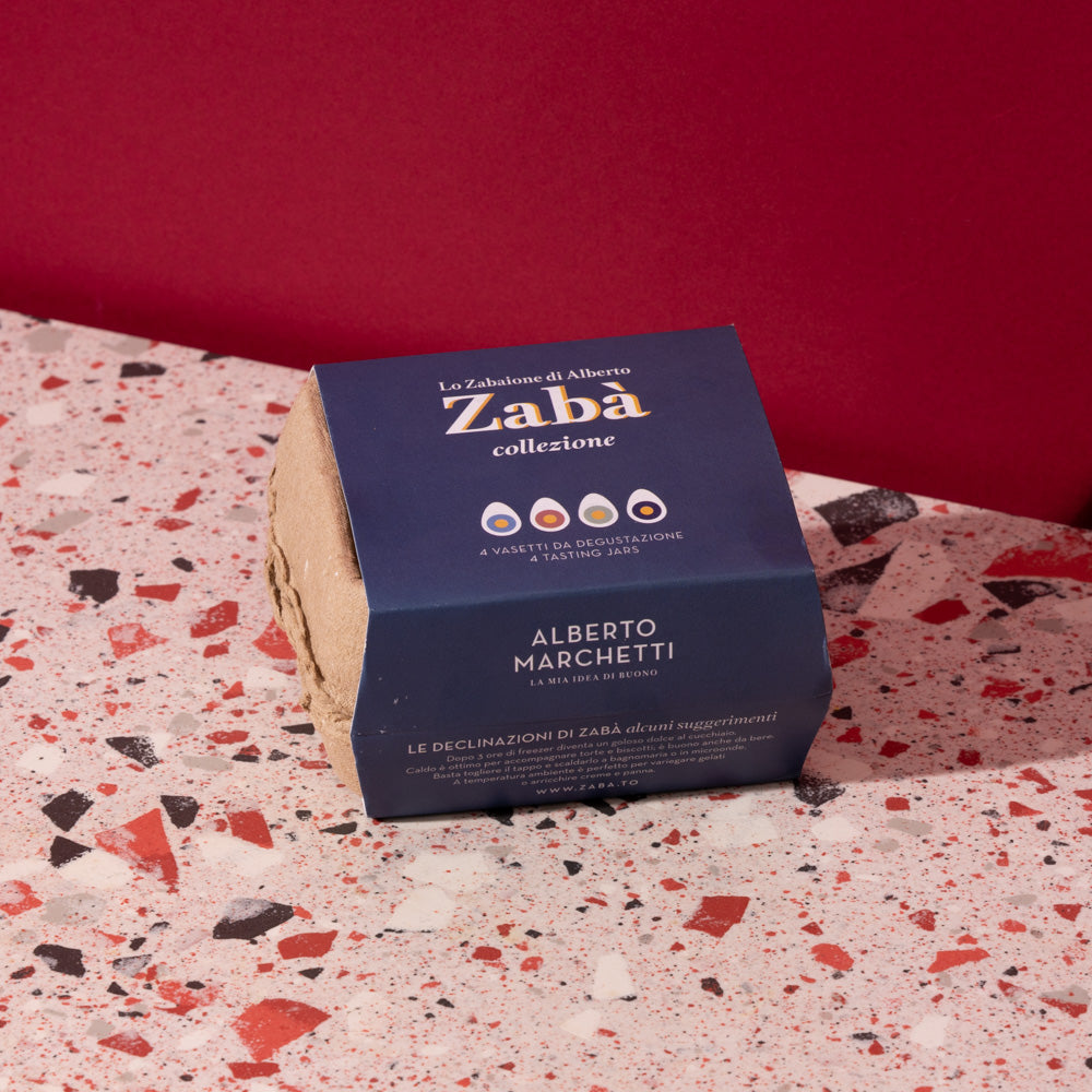 Zaba Italian Zabaione Mini Gift Selection in Egg Carton, 4 x 40g