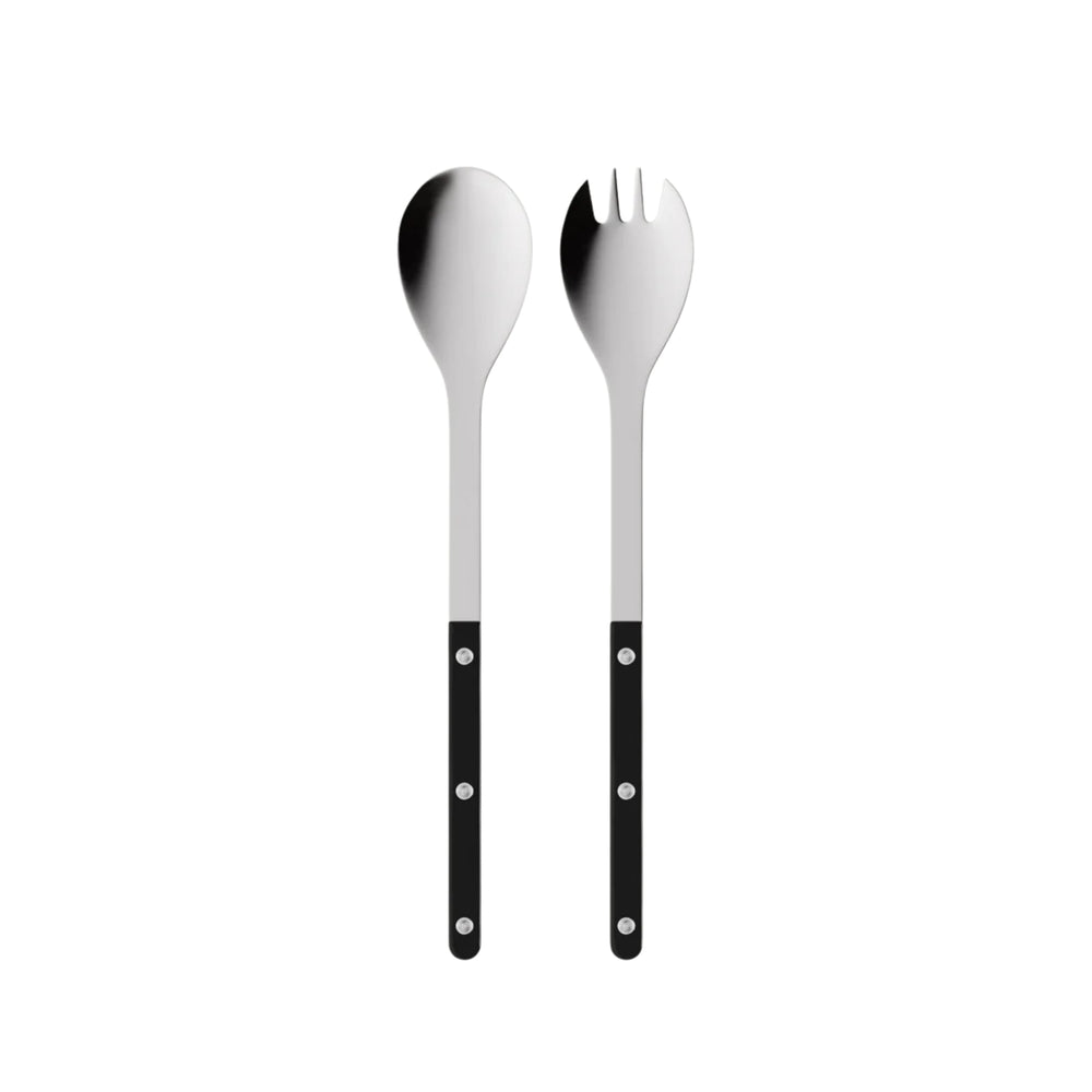 Sabre Paris Black Bistrot Salad Serving Set in Gift Box