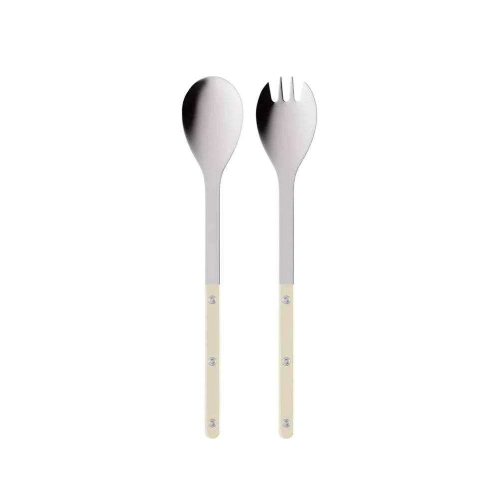 Sabre Paris Ivory Bistrot Salad Serving Set in Gift Box