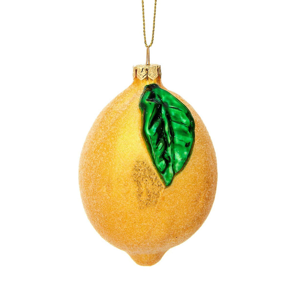 Lemon Bauble Tree Decoration