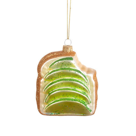 Avocado Toast Bauble Tree Decoration