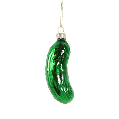 Pickled Gherkin Bauble Tree Decoration