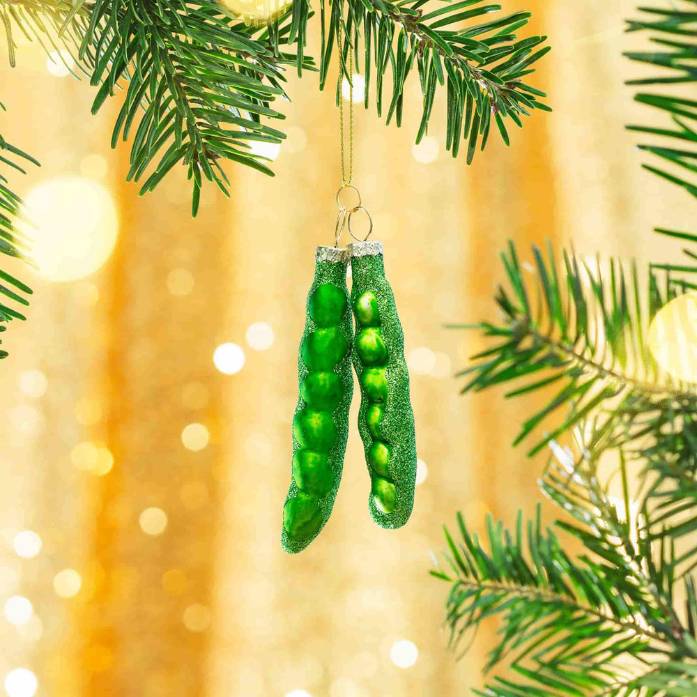Peas in a Pod Bauble Tree Decoration