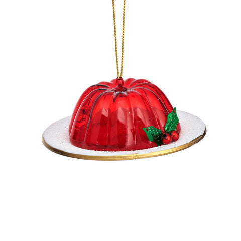 Jelly on a Plate Bauble Tree Decoration