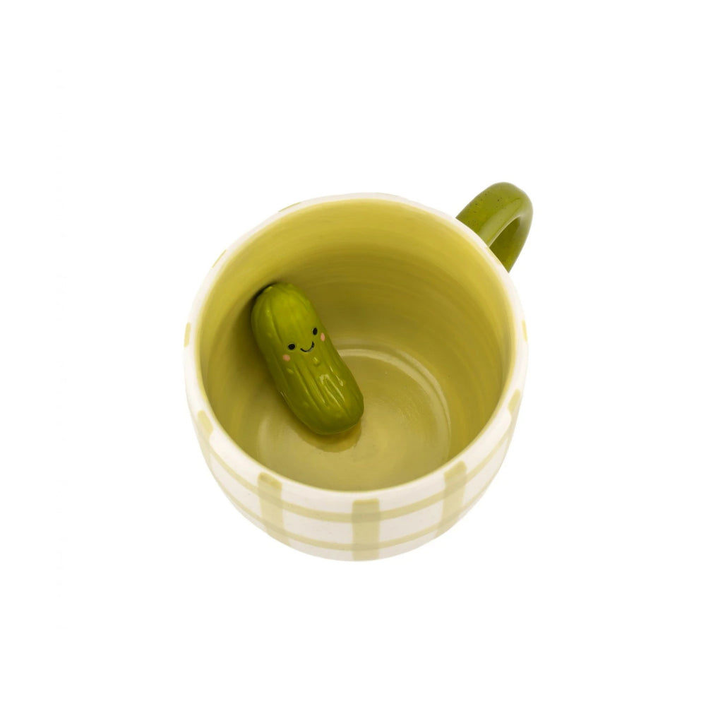 Surprise Pickle Ceramic Mug, 350ml