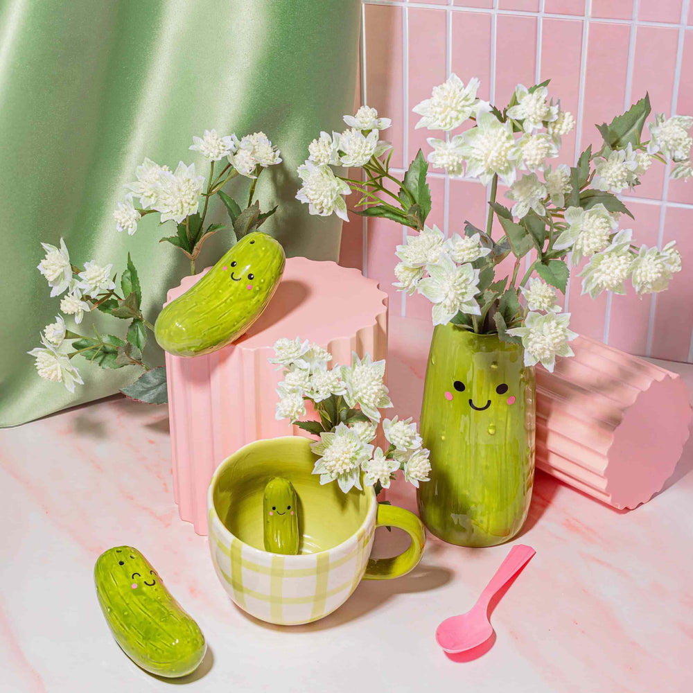 Surprise Pickle Ceramic Mug, 350ml