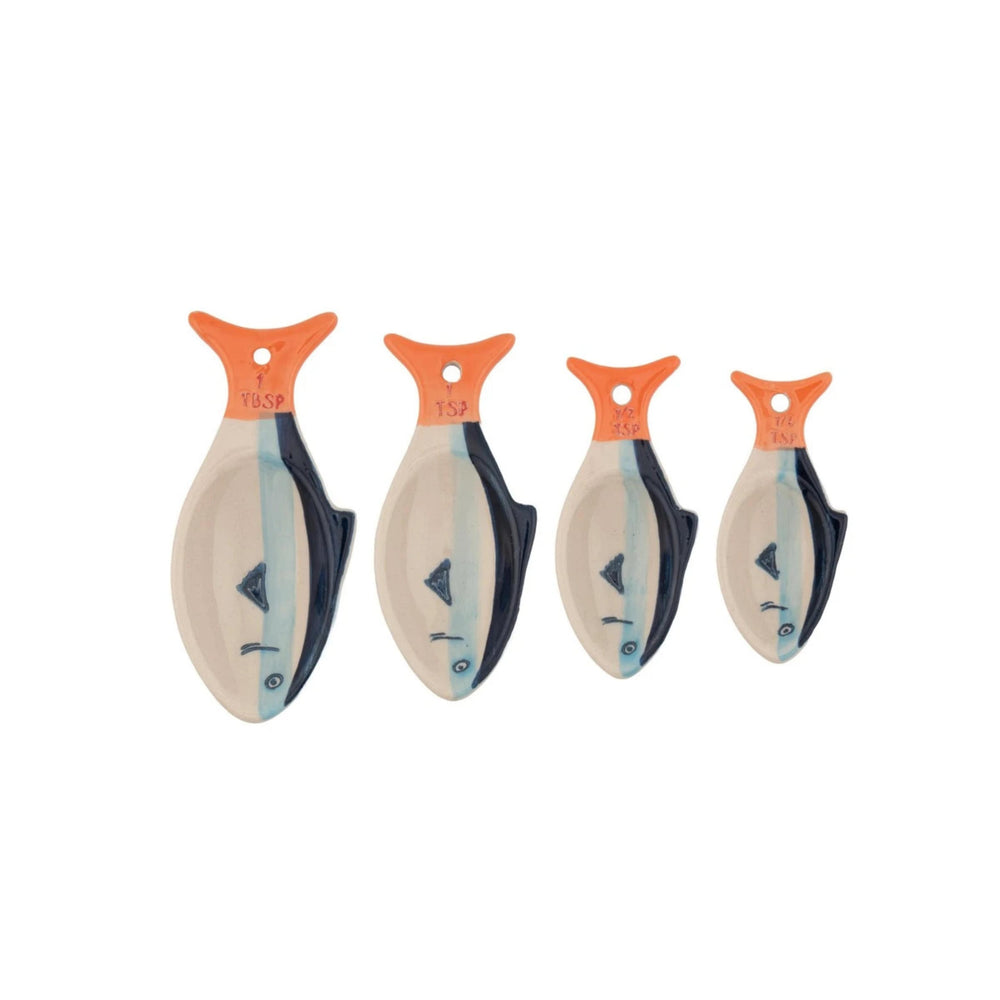 Sardine Ceramic Measuring Spoons