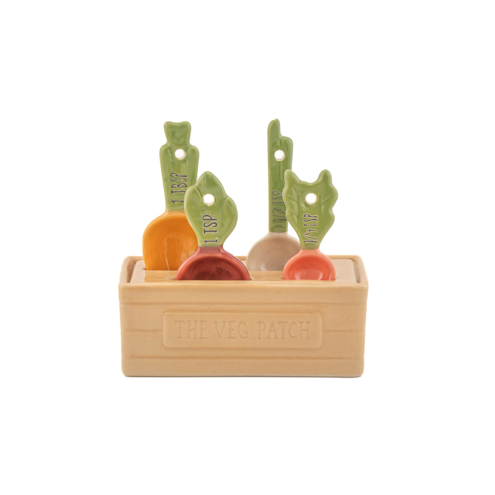 Vegetable Ceramic Measuring Spoons