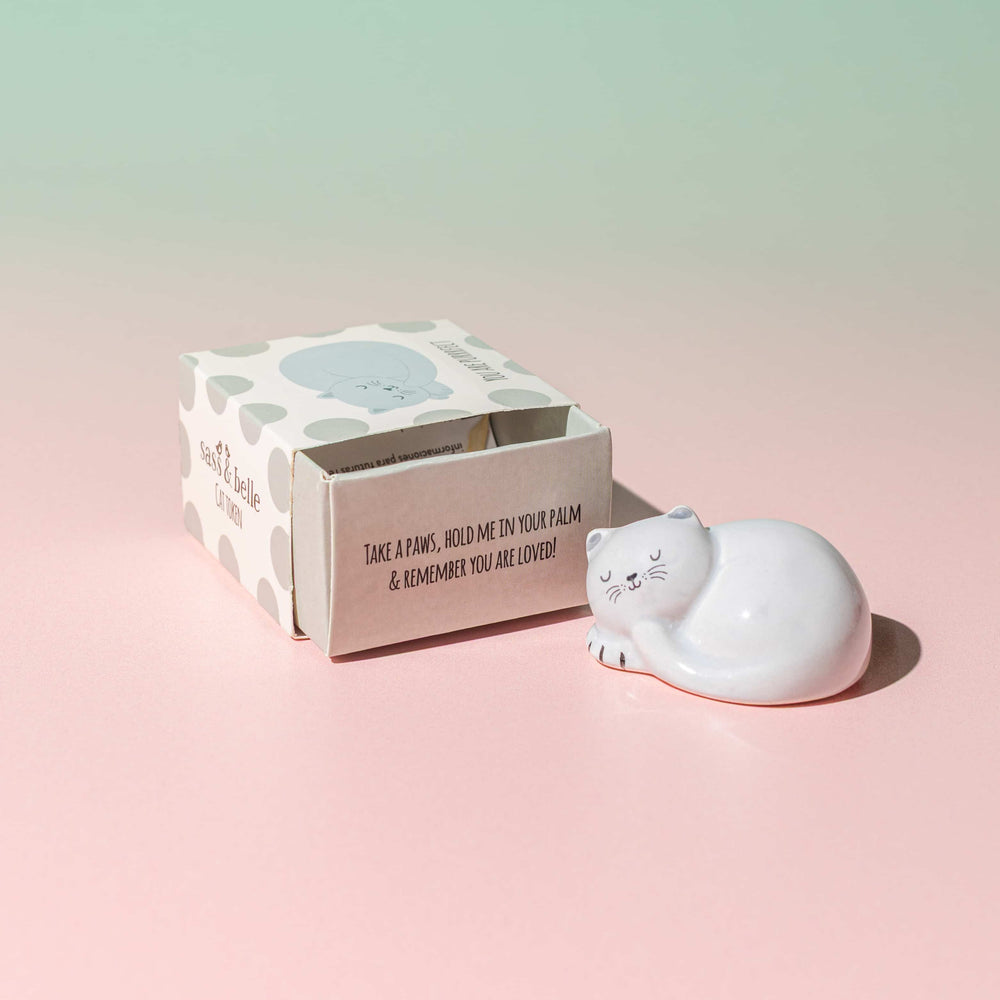 Pawfect Cat Ceramic Token