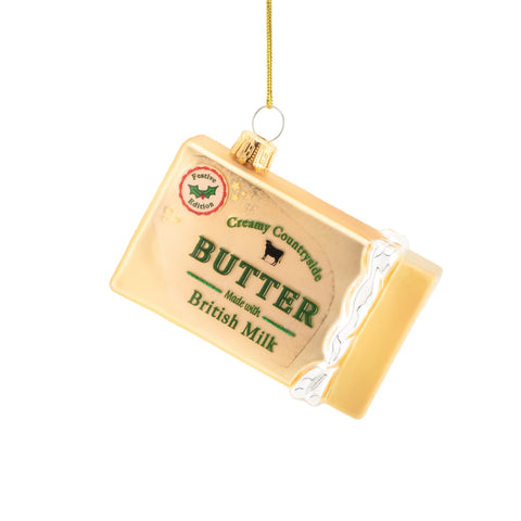 Packet of Butter Bauble Tree Decoration