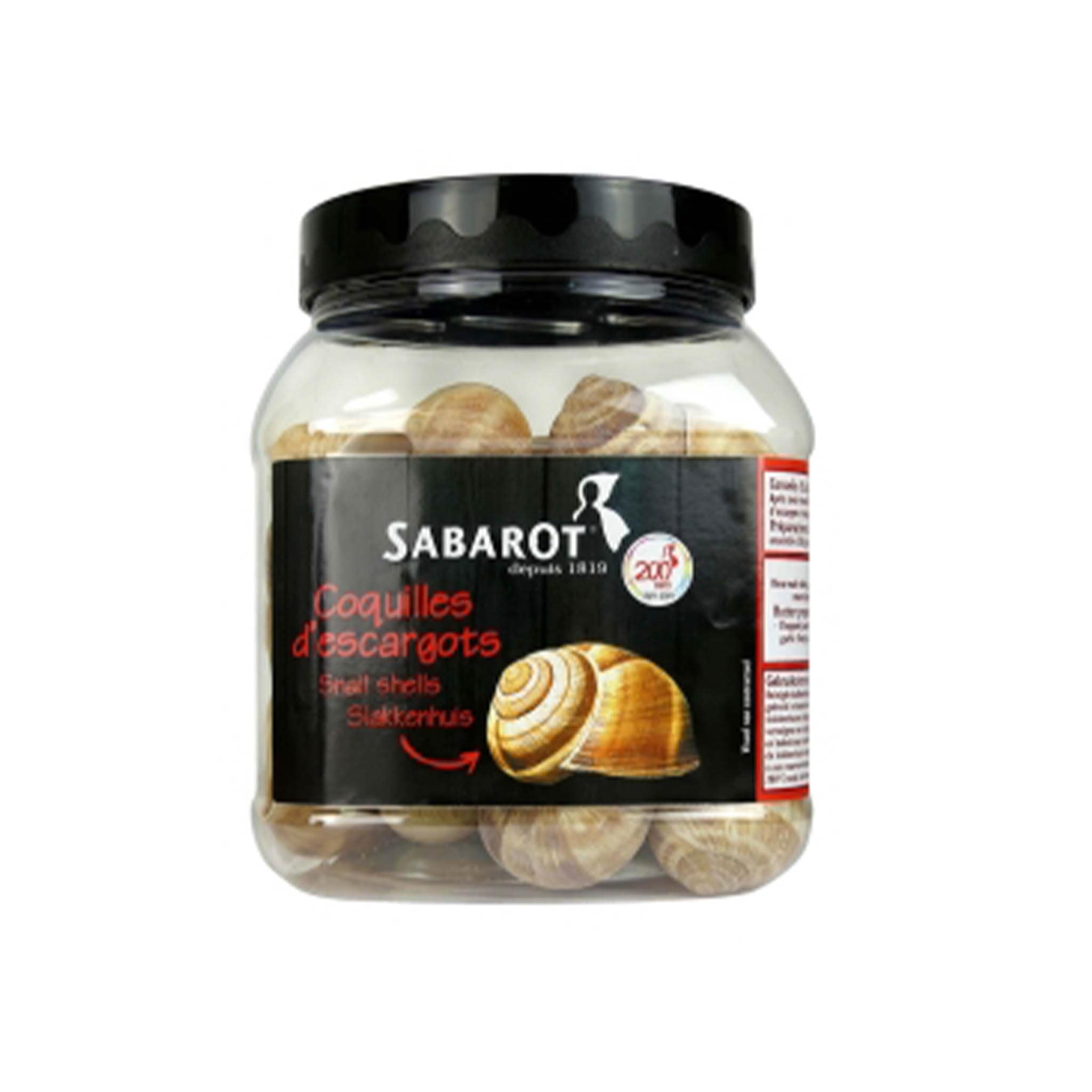 Sabarot Snail Shells, 36 pieces