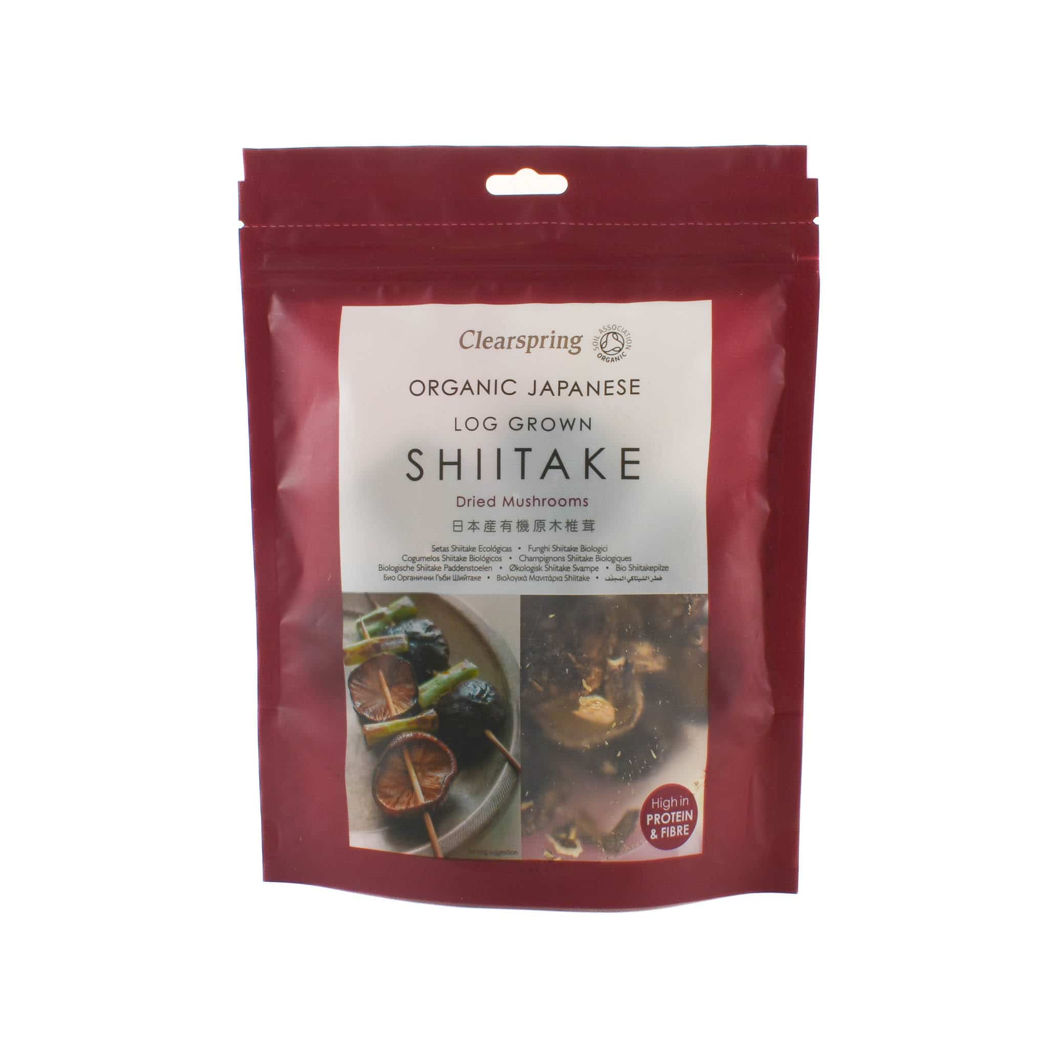 Clearspring Shiitake Mushrooms - Organic 40g