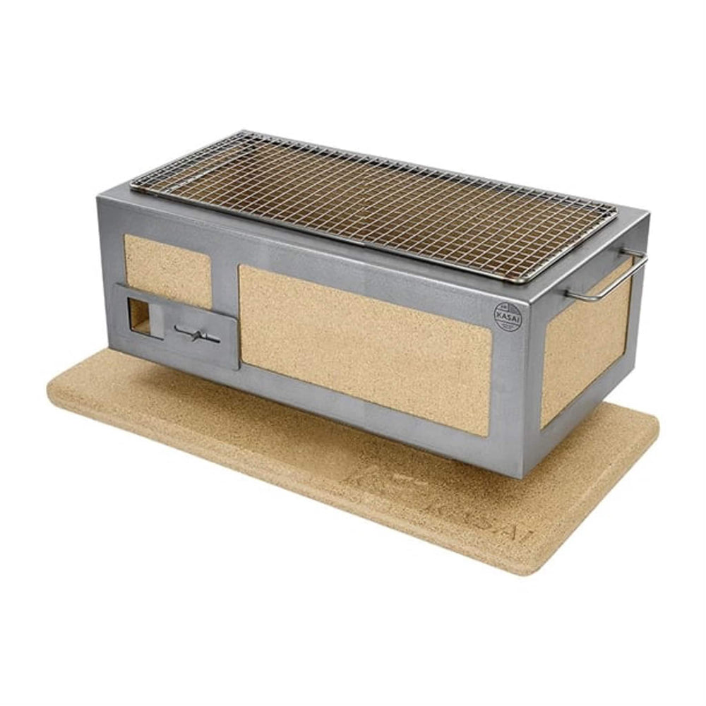 Medium Wide Kasai Konro Grill with Stainless Steel Frame V2