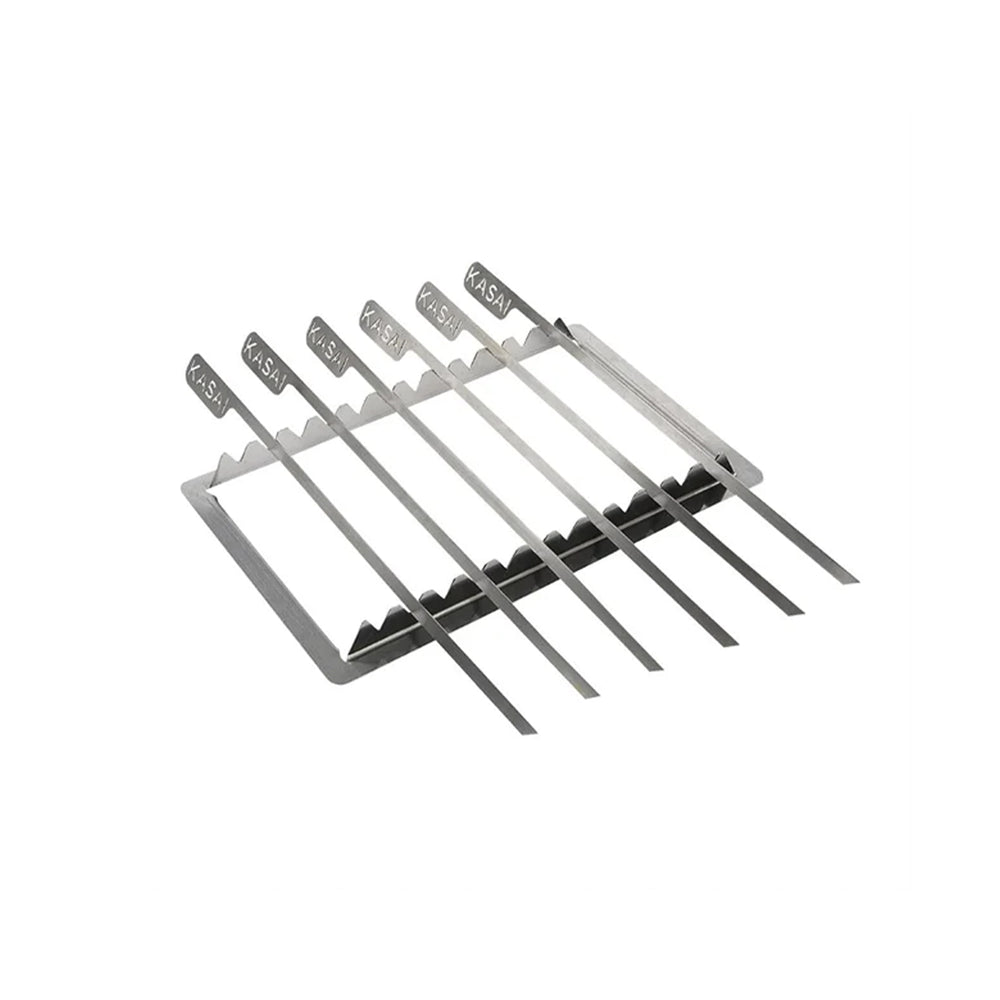Kasai Konro Stainless Steel Skewer Rack for Little Kasai Grill