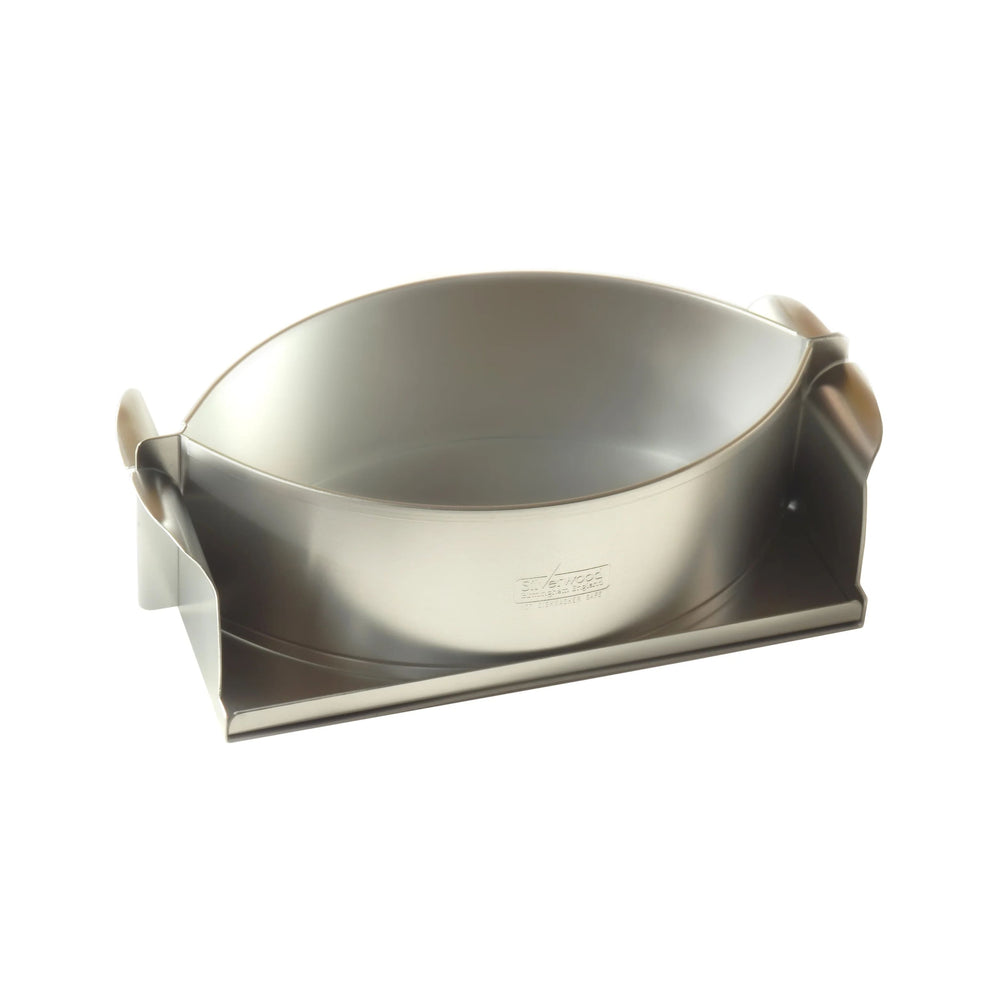 Silverwood Bakeware Silver Anodised Oval Game Pie Mould, 7.5in, 2lbs