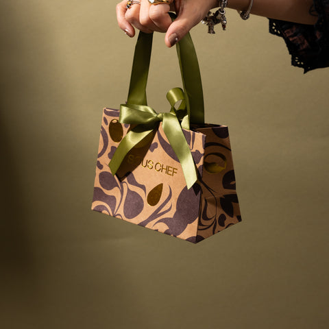Sous Chef Small Paper & Ribbon Gift Bag