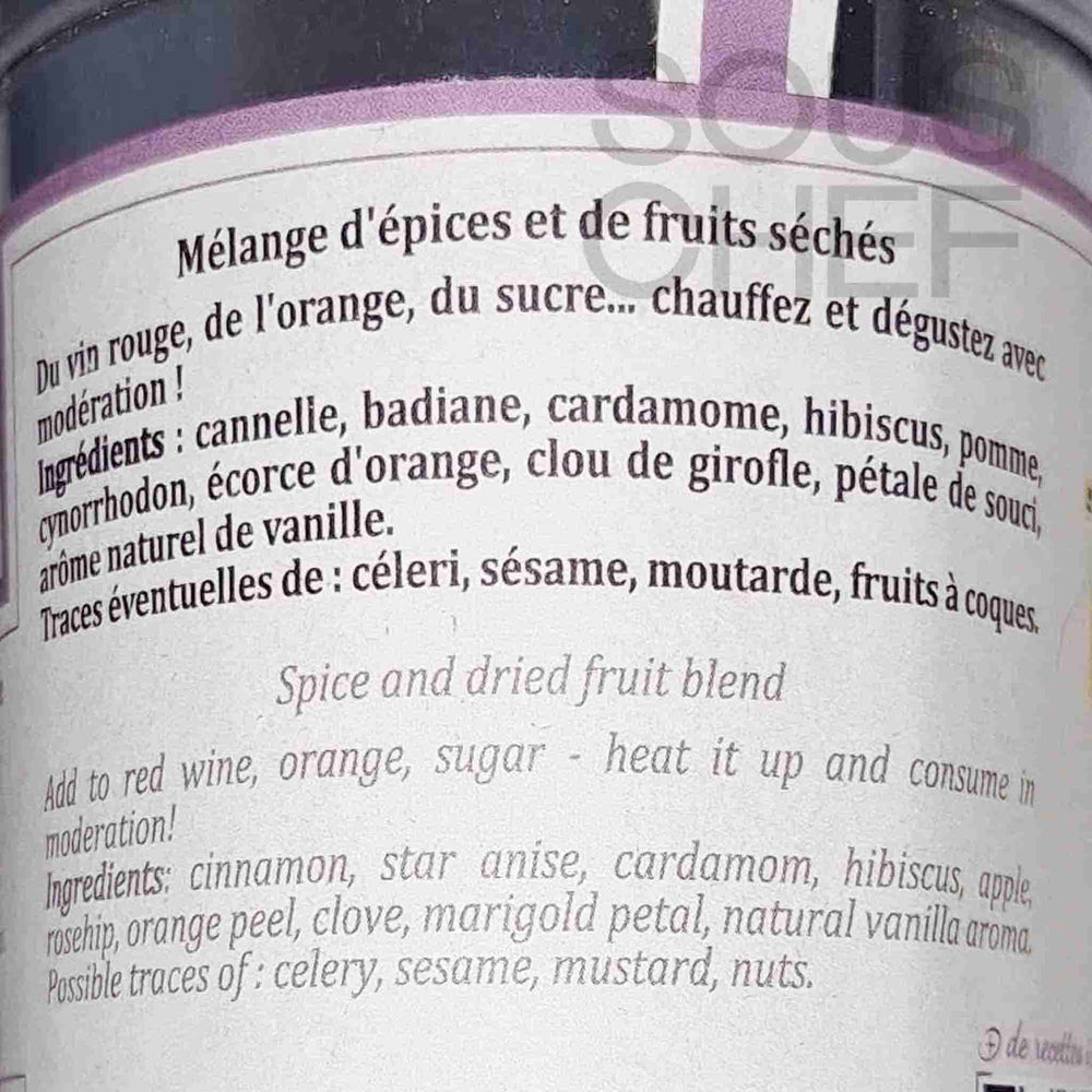 Terre Exotique Mulled Wine Spice Blend, 75g