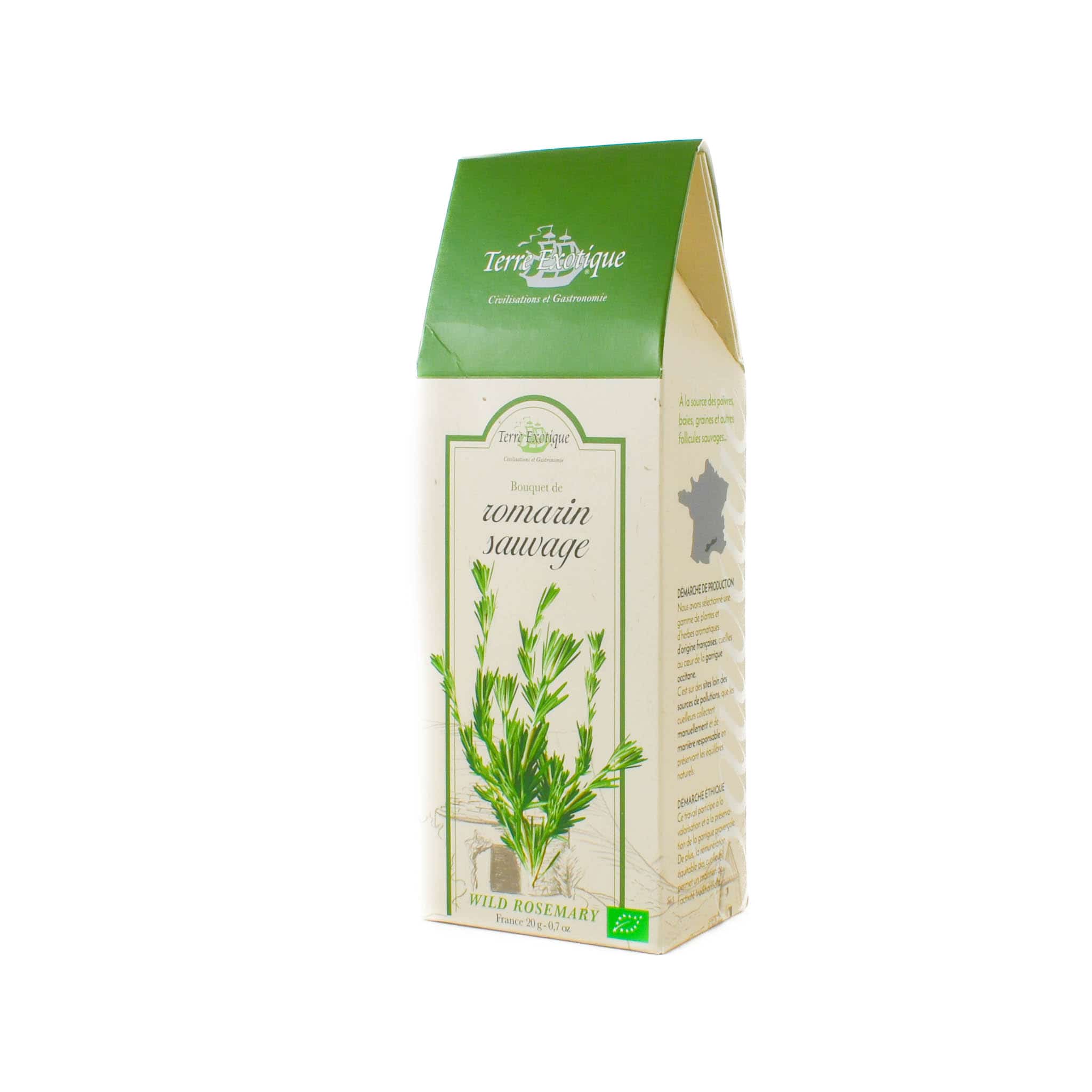 Terre Exotique Organic Rosemary Bouquet, 20g