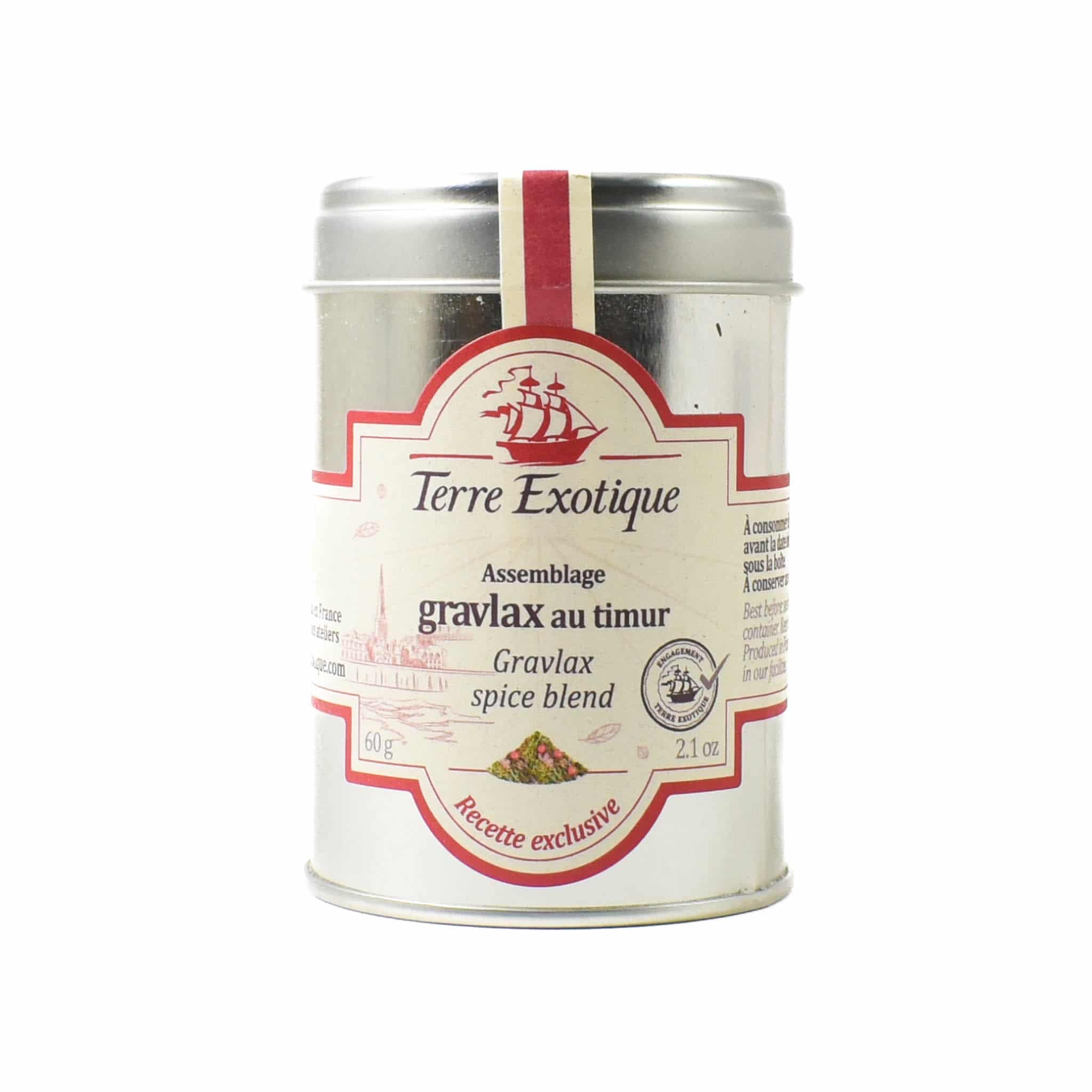 Terre Exotique Gravlax Spice Blend, 60g