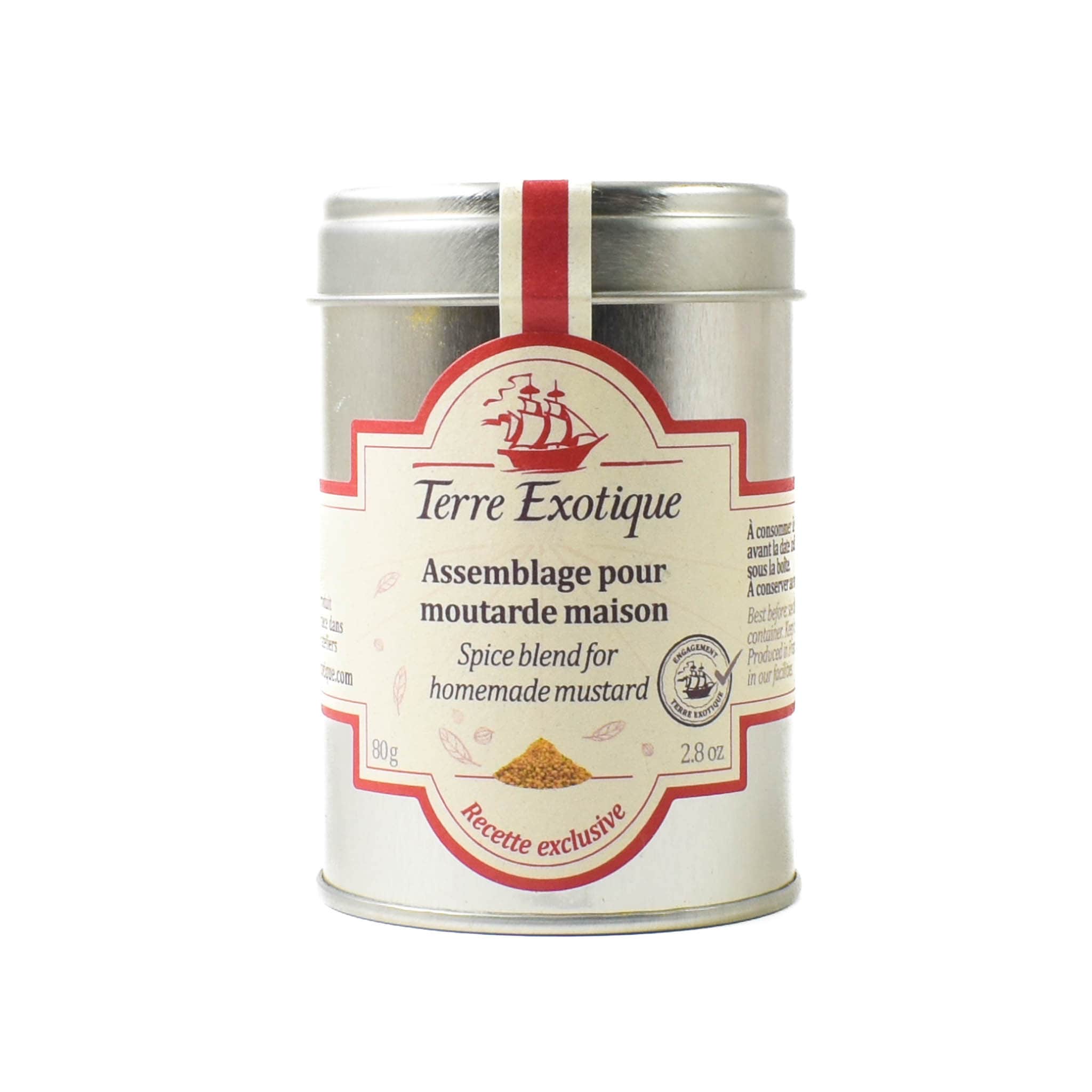 Terre Exotique Spice Blend for Homemade Mustard, 80g