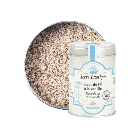 Terre Exotique Fleur de Sel with Vanilla, 110g