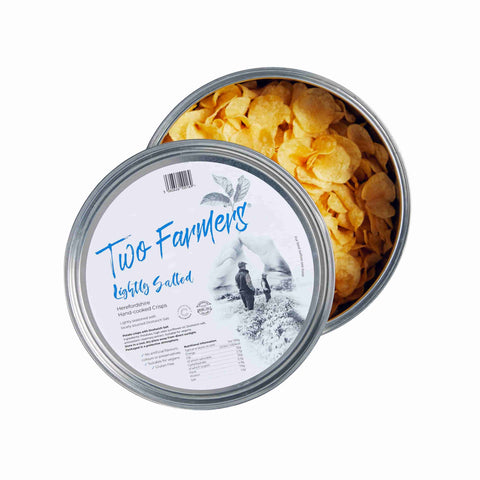 Two Farmers Lightly Salted Potato Crisps in Sharing Tin, 500g