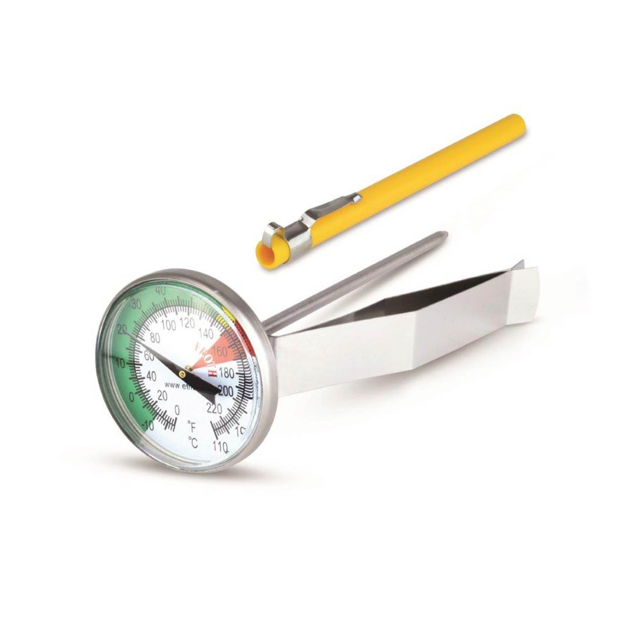 Stainless Steel Milk Thermometer, 45mm