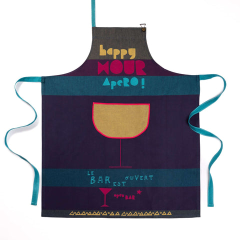 Tissage Moutet Happy Hour French Cotton Apron