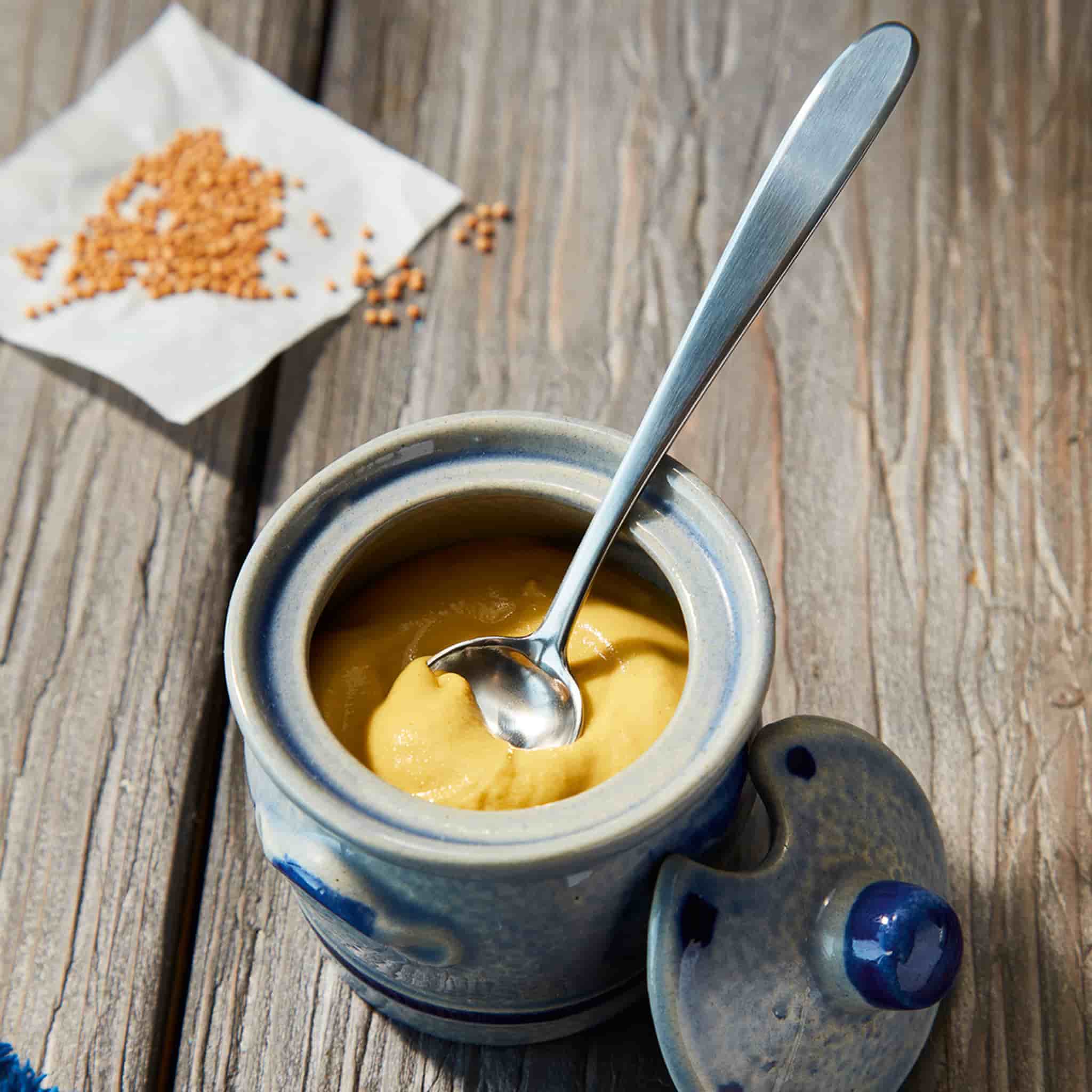 Triangle Stainless Steel Mustard & Dip Spoon | Buy online UK – Sous Chef UK