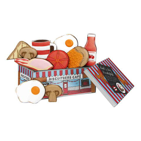 Biscuiteers Dad's Big Breakfast Iced Biscuits in Tin, 120g