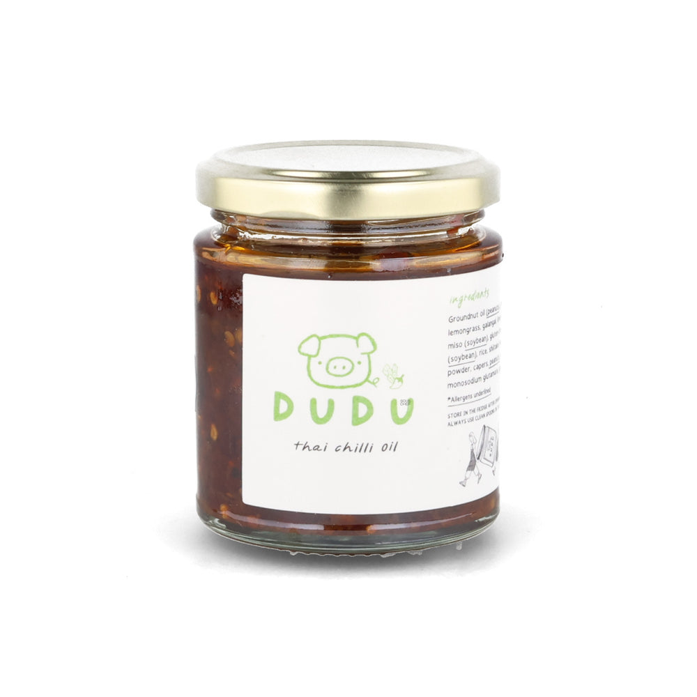 Dudu Eats Lemongrass Chilli Oil, 190ml